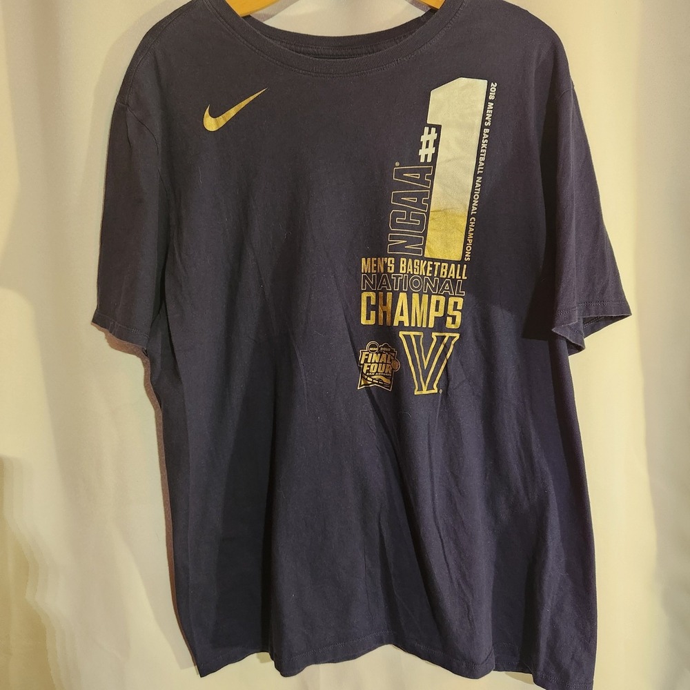 Villanova‎ Wildcats Nike 2018 NCAA Men's Basketball National Champions XL
